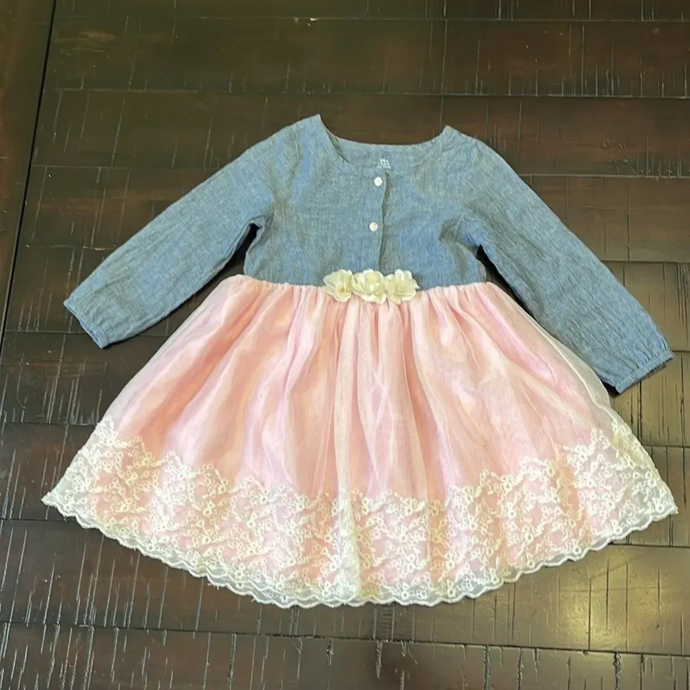 Carter's Baby girl 24mo dress bundle x2